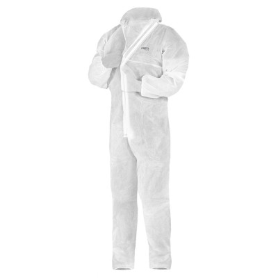 Костюм рабочий Neo Tools для окрашивания, материал нетканый полипропилен, плотность 50 г/м2, XXXL, белый (81-850-XXXL) Винница - изображение 1