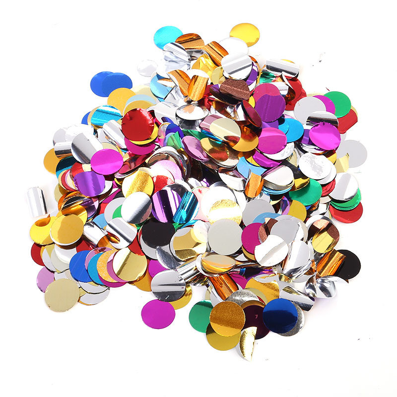 Конфетти в шарики круглые из фольги 10 г 25 мм разноцветный Киев - изображение 3