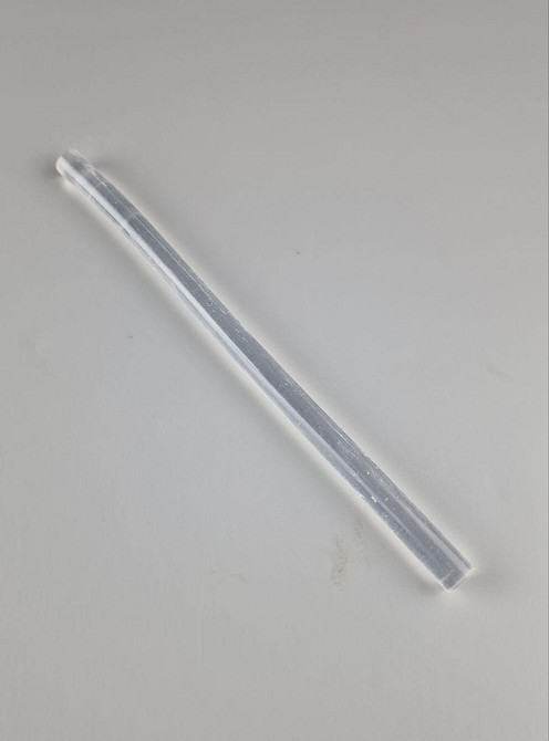 Клей стержень для пистолета толстый 11мм 20см прозрачный (1 шт) Харьков - изображение 1