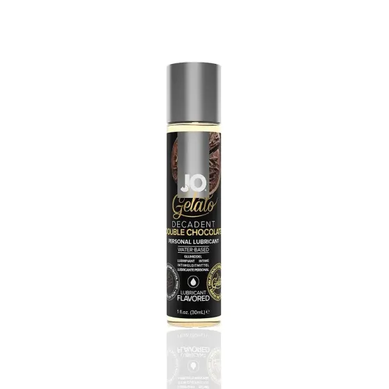 Змазка на водній основі System JO GELATO Double Chocolate (30 мл) без цукру, парабенів та гліколю Львів