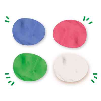 Набор для творчества Ses Feel good dough - Пастель (4 баночки Незасыхающая масса для лепки) (00514S) Винница