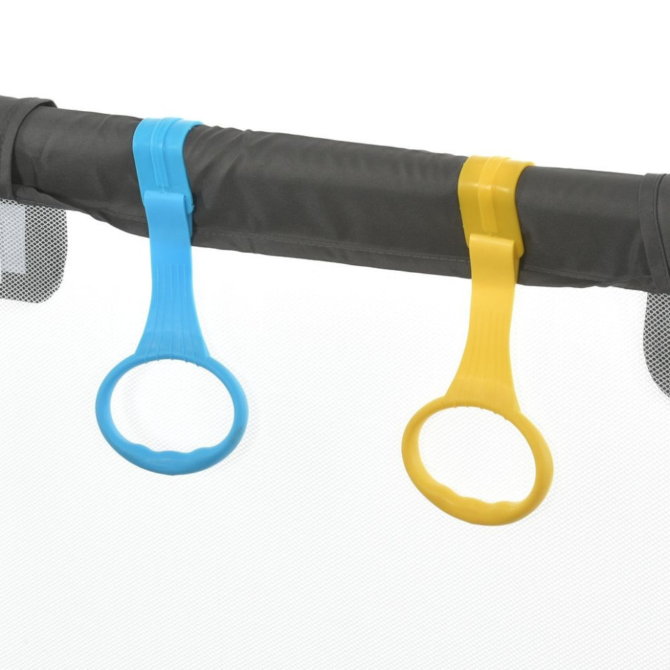 Дитячий манеж MR 1338-G, сірий, з баскетбольним кільцем Вінниця - фото 5