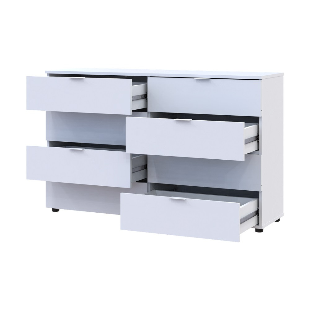 Комод Doros Рон 8 Белый 8 Ящиков 130х38х81 DRS-011774 (41516172) Львов - изображение 4