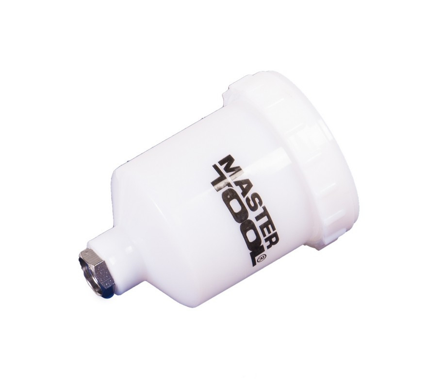 Бачок для пневмопістолета фарбувального MASTERTOOL пластиковий 125 мл ВР 14х1 мм 81-8612 Коломыя - изображение 3