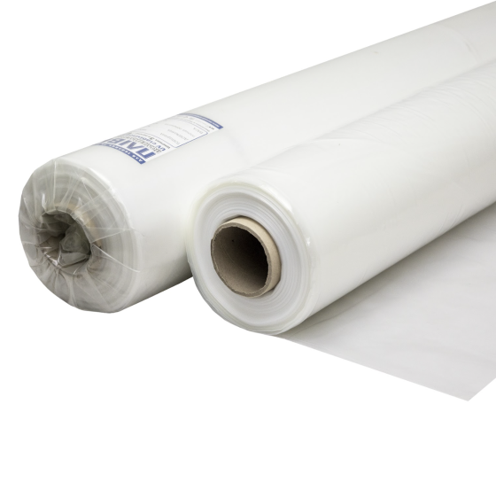 Пленка 50 мкм (3м*100 м.) прозрачная, полиэтиленовая в рулоне Днепр