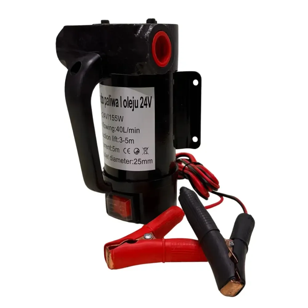 Дизельний перекачувальний насос електропомпа пального помпа подачі пального 24V електричний насос пального Львів - фото 2