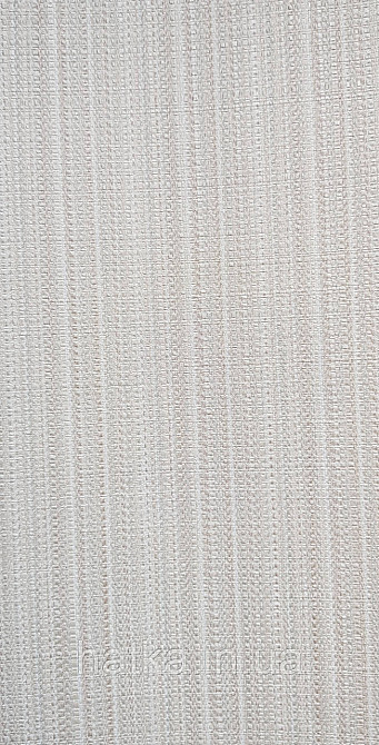 Шпалери вінілові на флізеліні AdaWall Seyyah 1.06х10 смуги структурні світло-бежеві сірі сріблясті Київ - фото 3