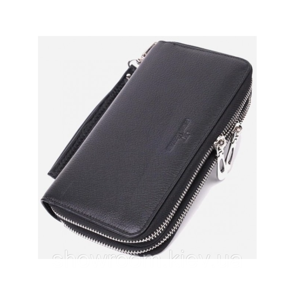 Мужская кожаная барсетка, клатч на два отделения Leather Collection (721) Киев - изображение 1