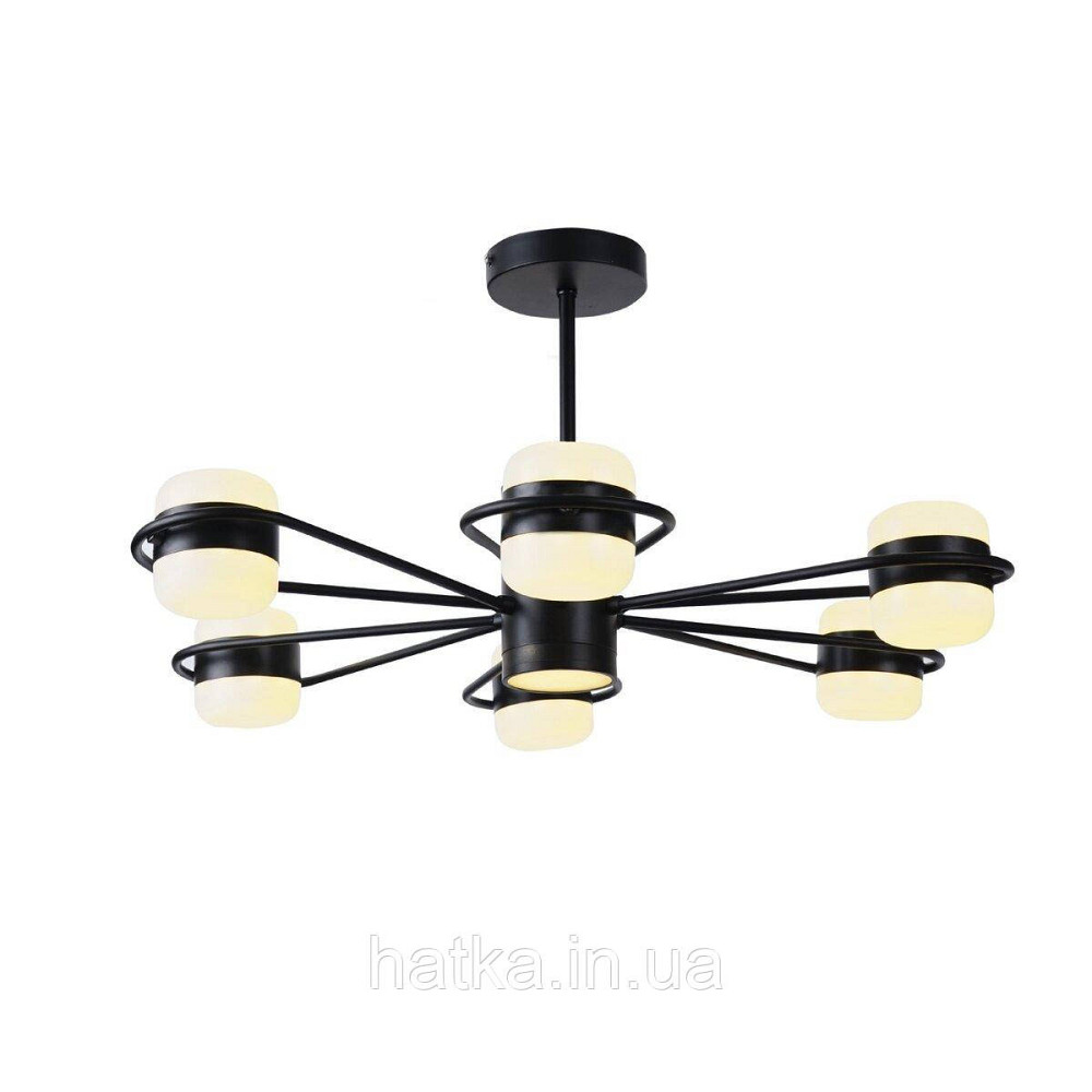 Люстра світлодіодна акрилова Sirius B N4557/6 BK Київ - фото 4