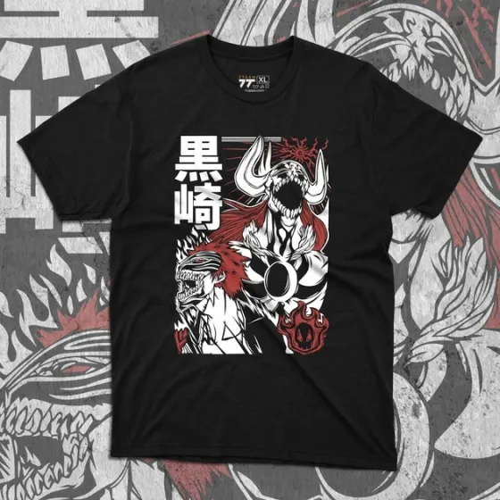 Футболка чоловіча з  принтом Блич Ичиго Куросаки 7 Розмір 48 Дніпро