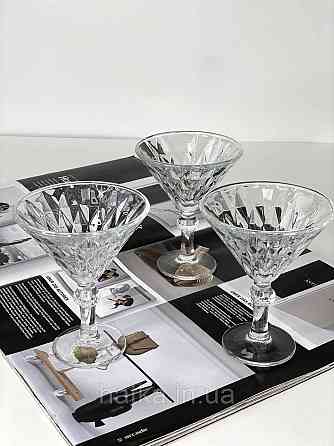 Набір келихів креманок 6 шт "Елізіум" 200 мл 102-890 прозорий для дому та ресторану Київ