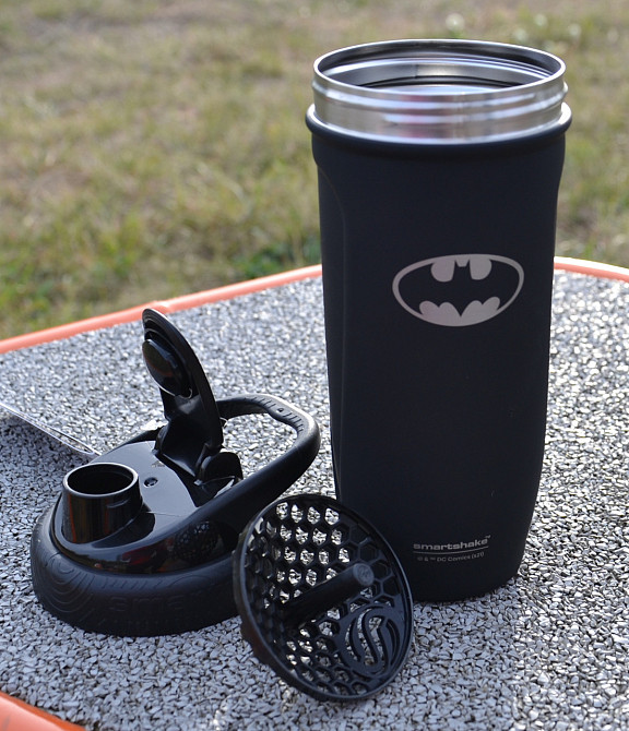 Шейкер спортивний SmartShake Reforce 900ml DC Batman Logo Кам'янське - фото 10