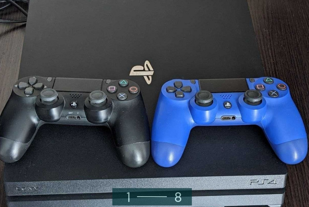 Приставка: SONY PlayStation 4 Pro 9.00 з двома Геймпадами 1TB. Київ - фото 7