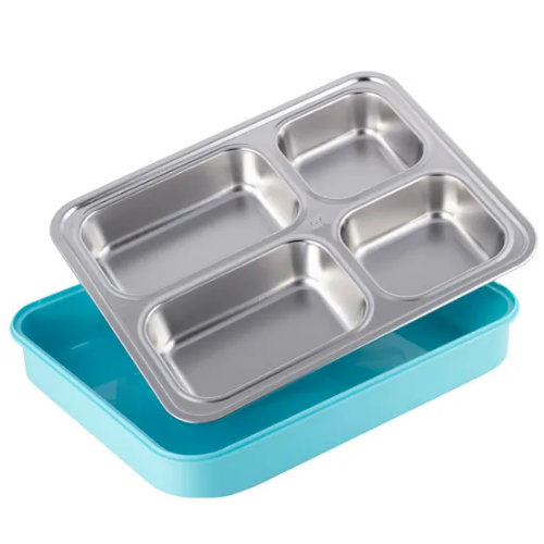 Ланч-бокс 31*25*6см (корпус пластик/внутр.ємність нерж.сталь) мікс KAMILLE Житомир - фото 8