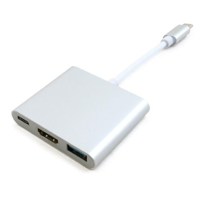 Порт-реплікатор Extradigital USB Type-C to HDMI/USB 3.0/Type-C (0.15m) (KBH1691) Вінниця - фото 1