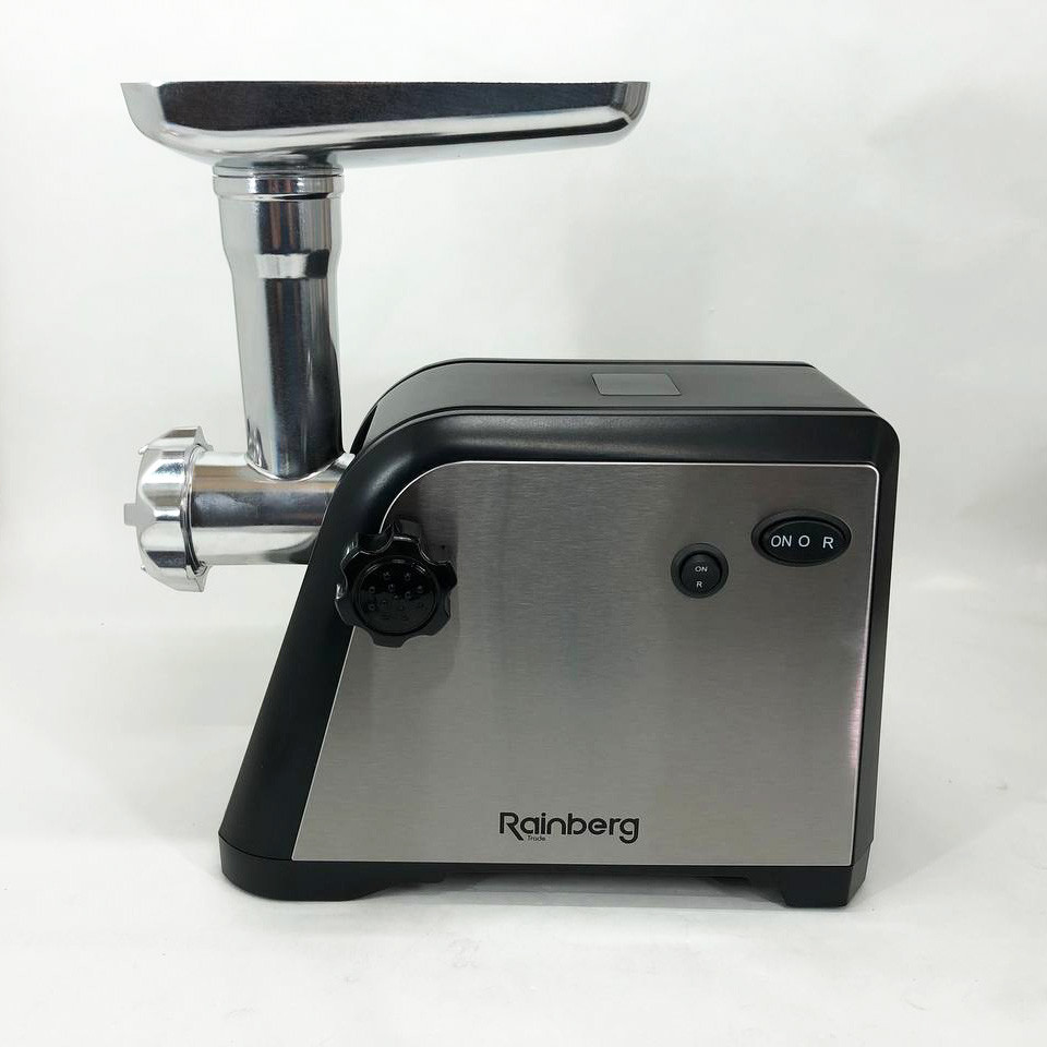 М'ясорубка-шатковка-терка Rainberg, М'ясорубка з потужним двигуном Універсальна 'ясорубка подрібнювач NG-58 Львів - фото 8