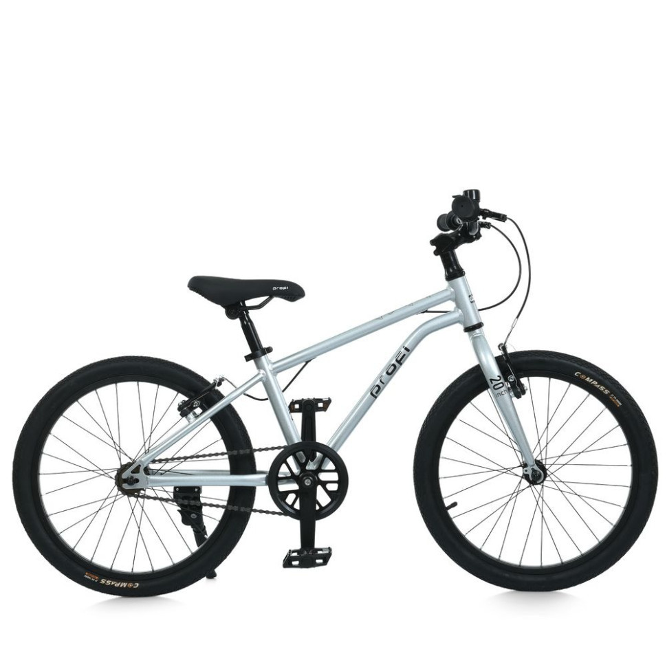 Велосипед дитячий LIGHTY MB 20LIGHTY SILVER, колеса 20 дюймів Вінниця - фото 2