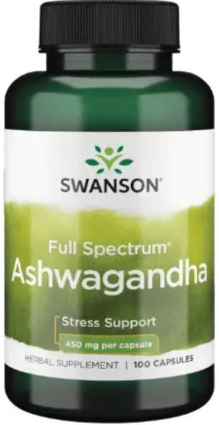 Ашваганда Swanson Ashwagandha 450mg 100 капс Киев - изображение 3