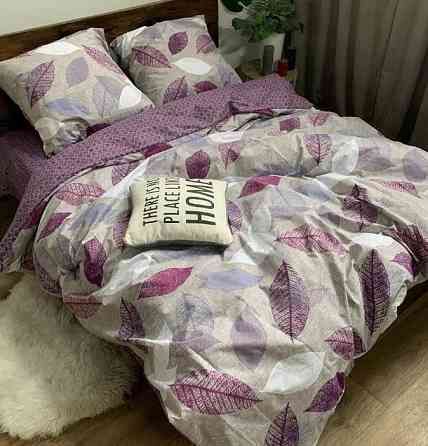 Ecotton Комплект постільної білизни Ecotton Євро 210х220 см фіолетовий (23421) Киев