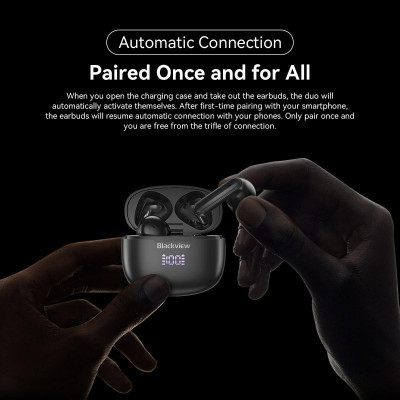 Наушники Blackview AirBuds 7 White (6931548310747) Винница - изображение 5