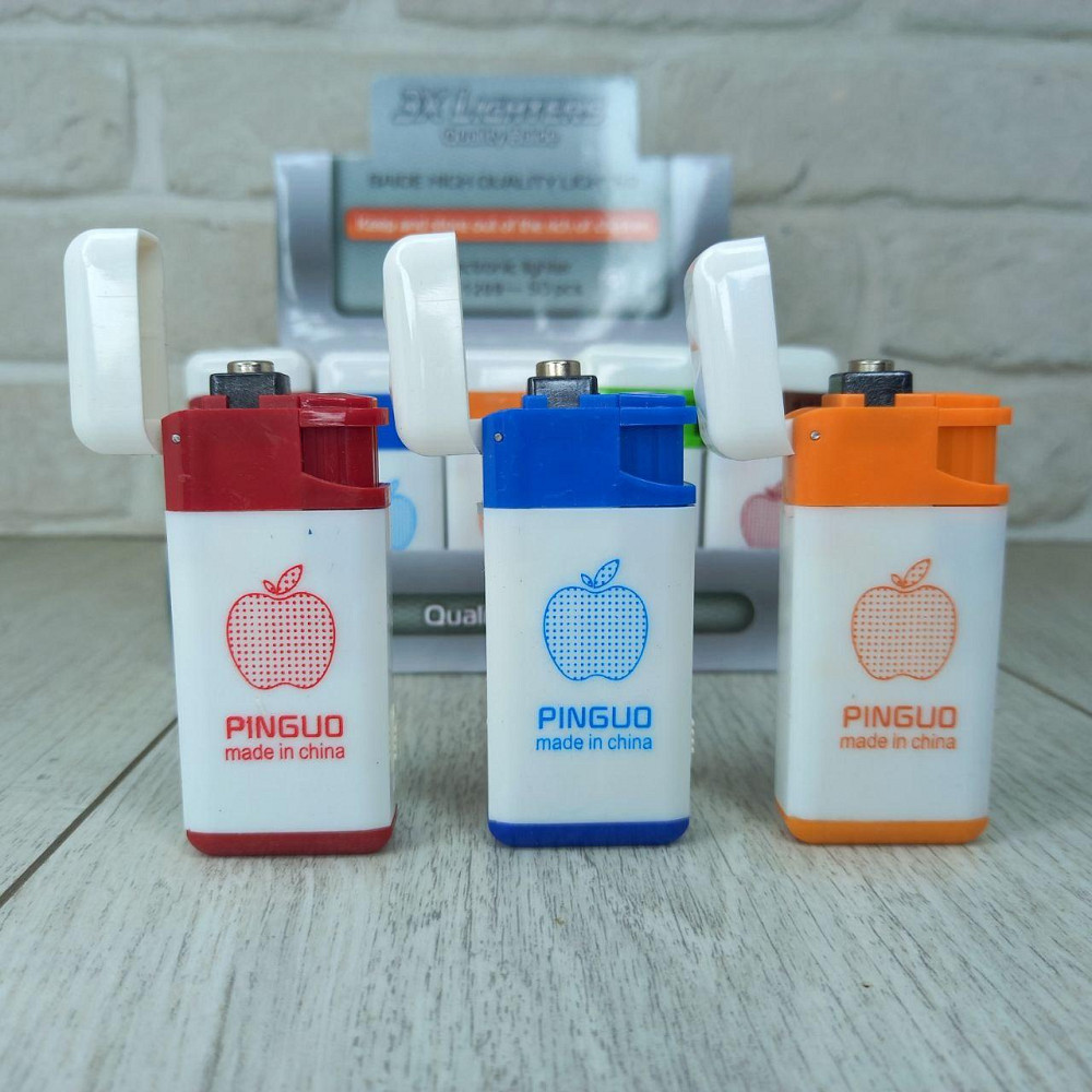 Зажигалка с фонарем турбо-пламя с Крышкой Turbo пламя игла уп/50шт Харьков - изображение 1