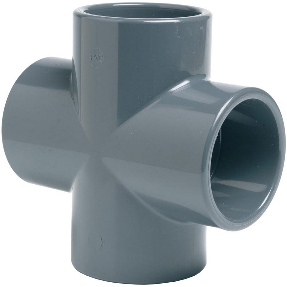 Хрестовина ПВХ Effast RDRCRD0900, d90 мм Київ - фото 1