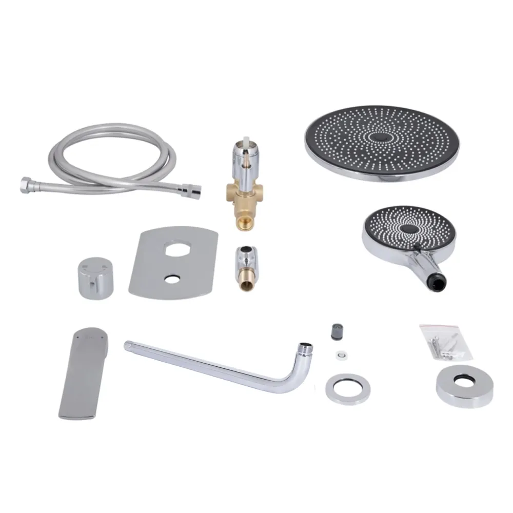 Душевая система универсальная Qtap Slavonice скрытого монтажа на два потребителя QTSLA113CRM45898 Chrome Киев - изображение 10