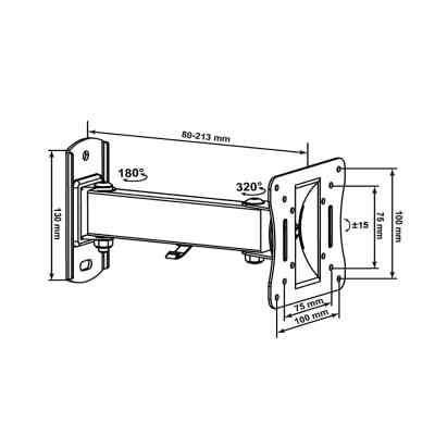 Кронштейн Walfix R-261B Винница