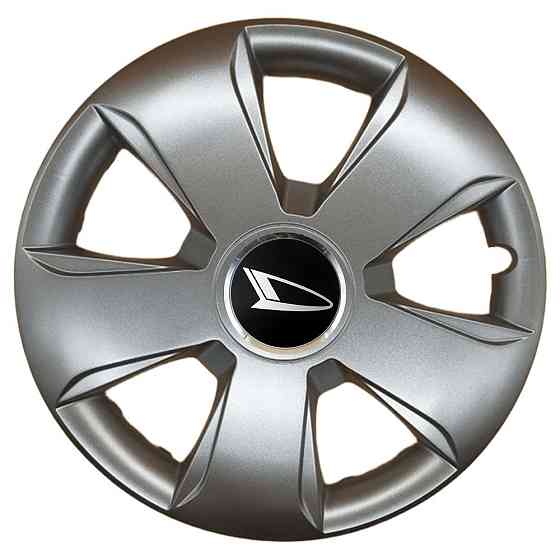 Автомобільні модельні ковпаки R13 Daihatsu 102 4шт, SJS, сріблясті Київ