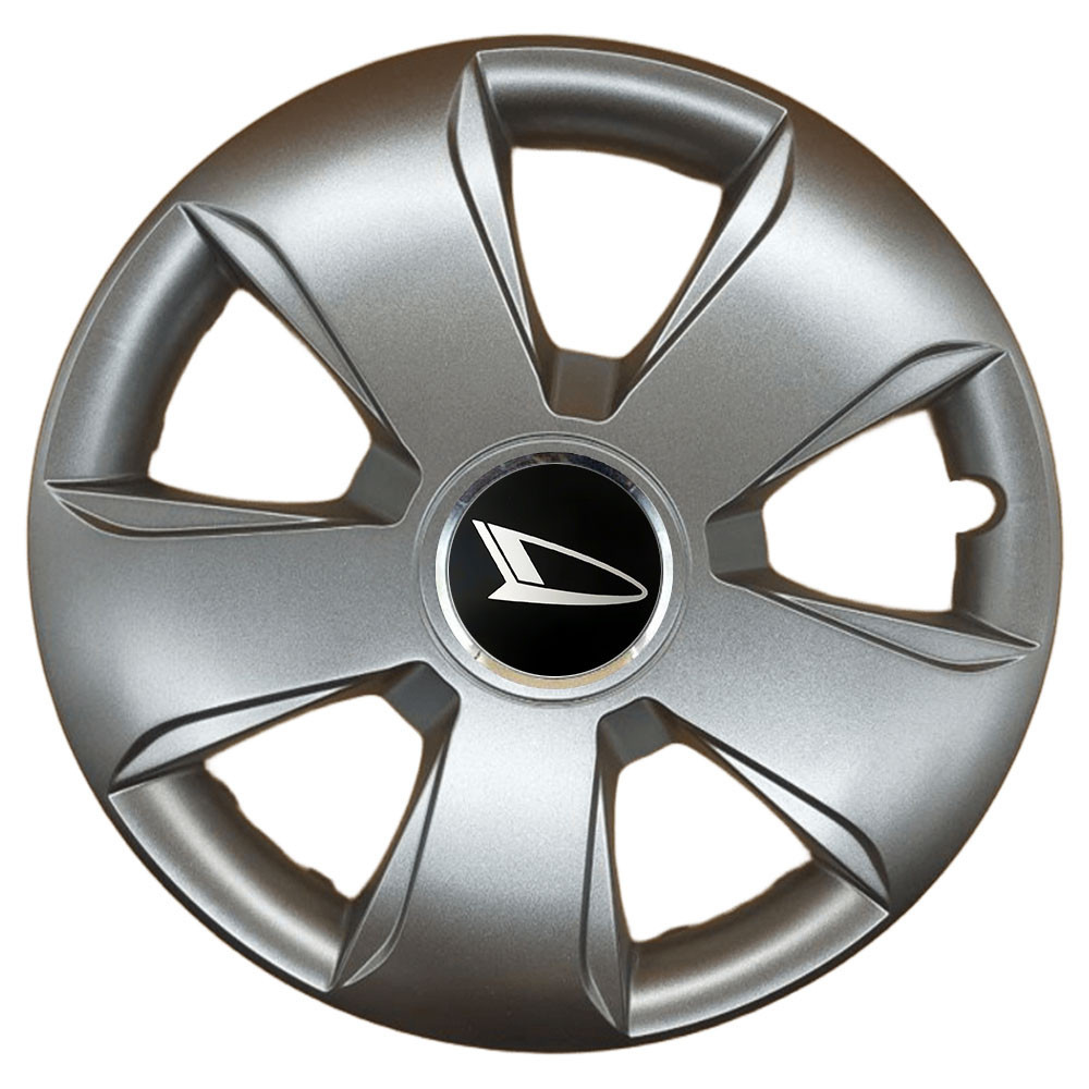 Автомобільні модельні ковпаки R13 Daihatsu 102 4шт, SJS, сріблясті Київ - фото 1