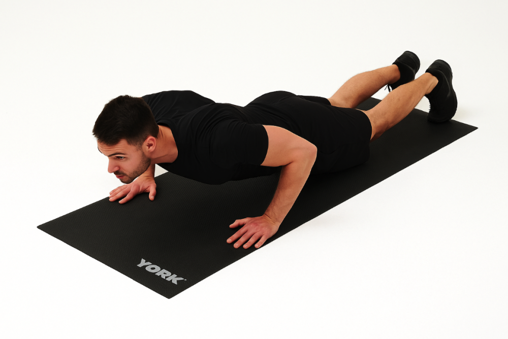 Килимок (мат) для фітнесу та йоги York Fitness 0,3см чорний Киев - изображение 10