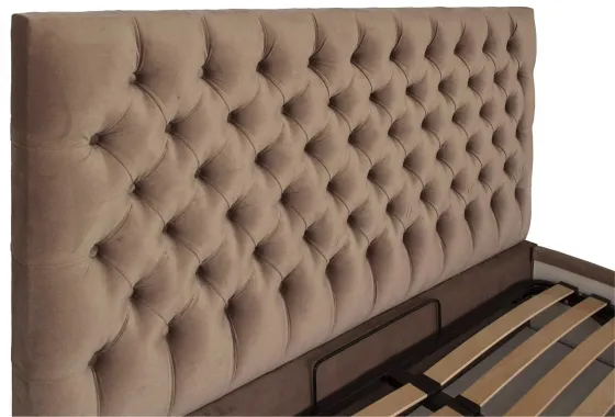 Ліжко Cambridge Standart 120 х 200 см Missoni 04 Світло-коричневий Київ