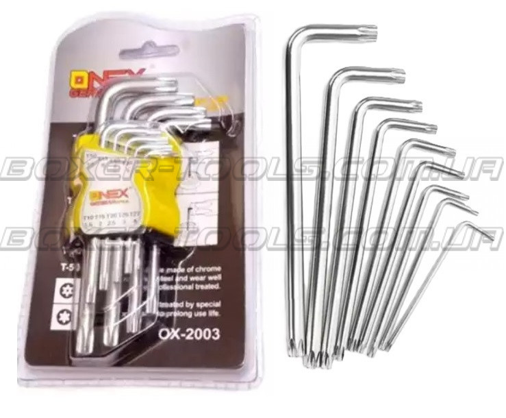 Набір Шестигранних Ключів Із Секретом 9 Предметів - 1,5-10 Ммм Одеса - фото 3