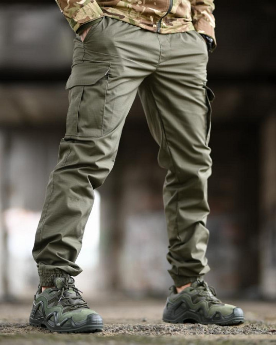 Тактические штаны джогер BANDIT ОЛИВА Одесса - изображение 9