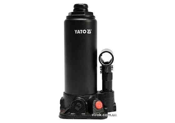Домкрат гідравлічний стовбцевий YATO : 3 т, H= 194 - 374 мм [6] Одеса