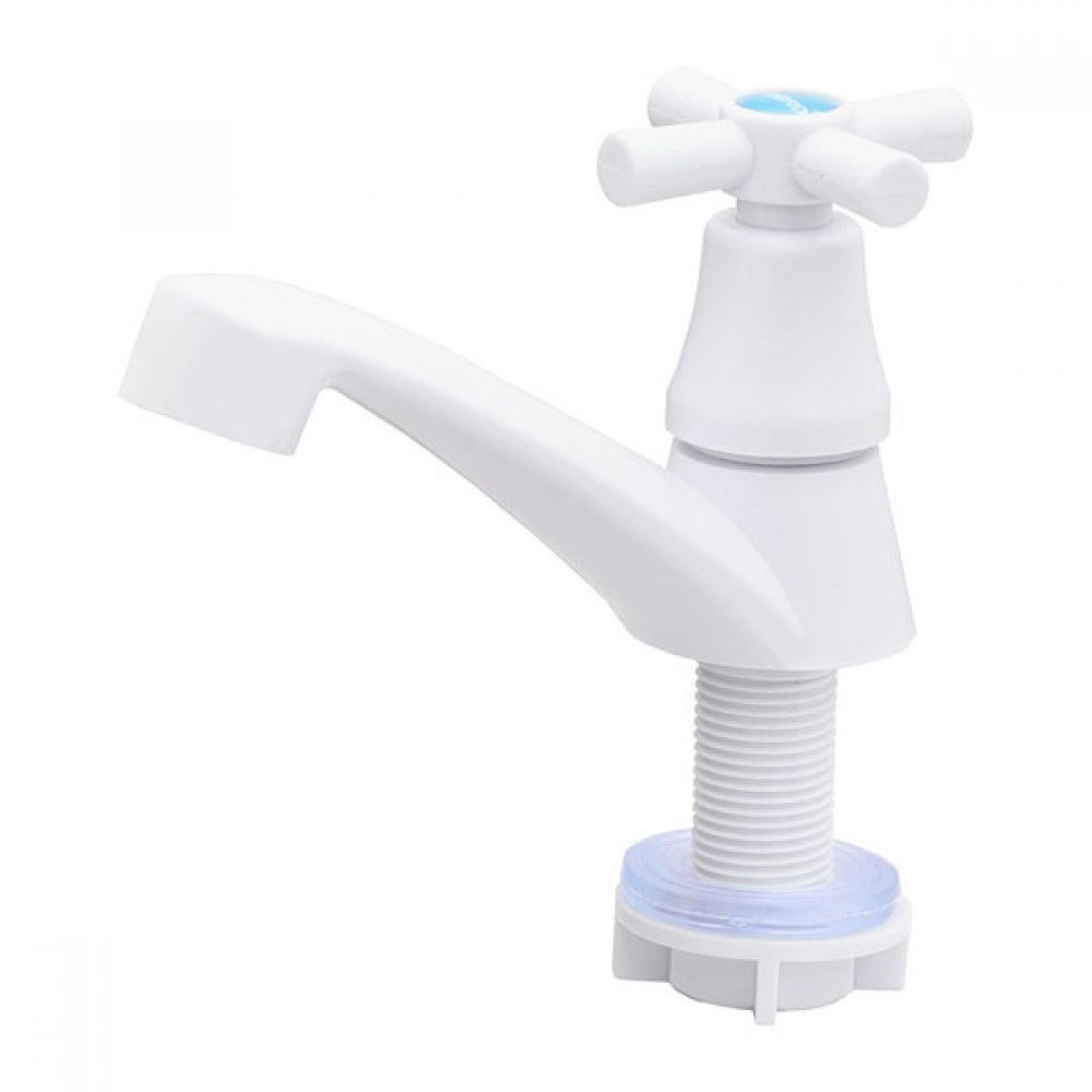 Монокран для холодної води Zerix Mono 017 білий з ABS-пластику (ZX2860) Чернівці - фото 1