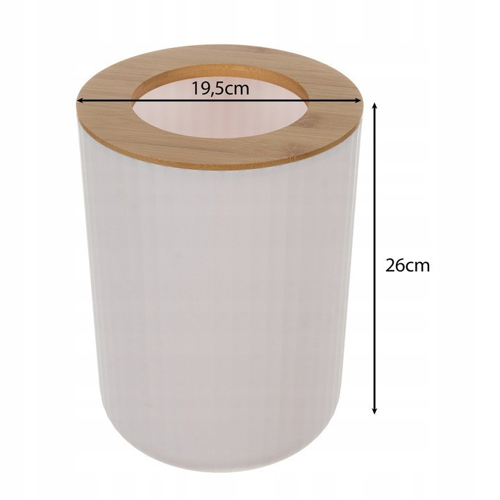 Набір аксесуарів для ванної кімнати 6в1 з бамбука Ruhhy (24635) Нововолинськ - фото 7