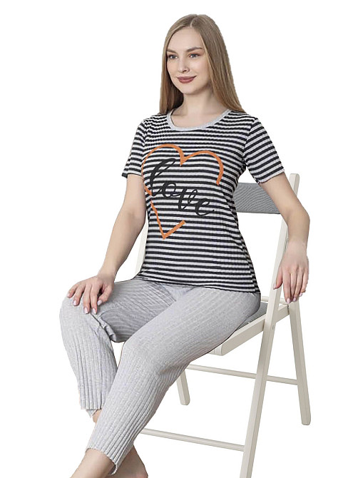 Пижама домашний костюм брюки футболка C34528 L Киев - изображение 1
