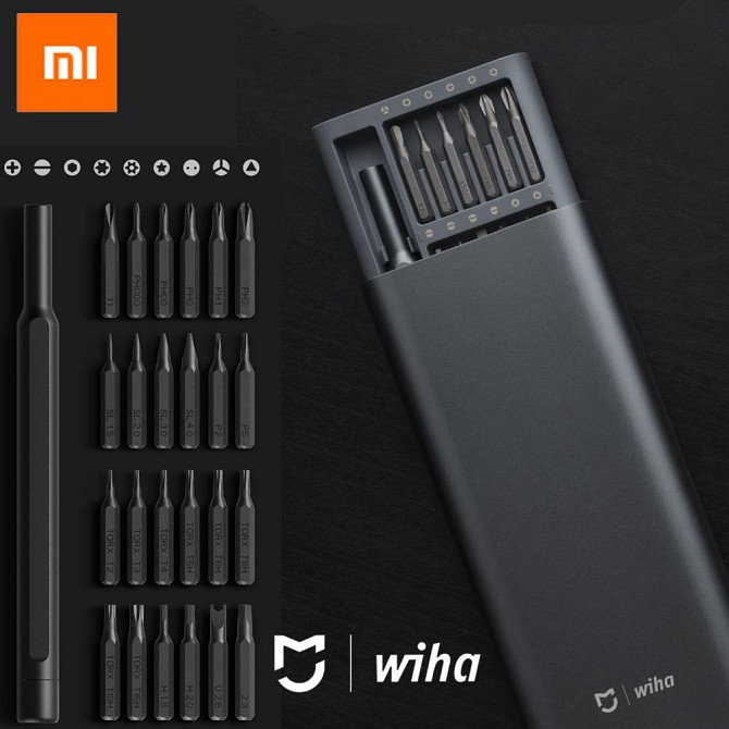Викрутка Xiaomi Mijia Wiha Precision ScrewDriver + 24 насадки (MJJXLSD002QW) Київ - фото 5