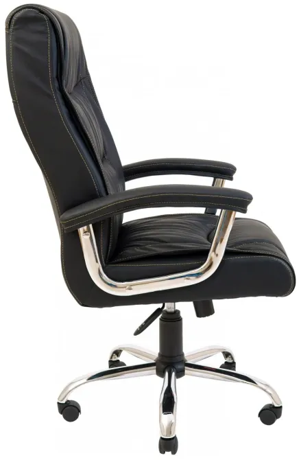 Офісне Крісло Керівника Richman Miami Fly 2230 Хром М1 Tilt Чорний Київ - фото 3