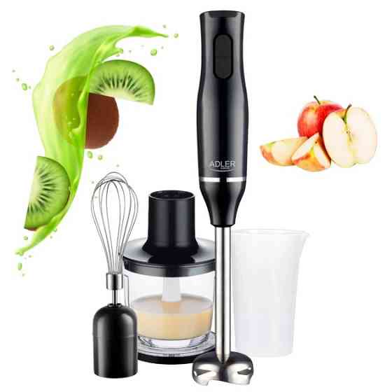 Універсальний подрібнювач для продуктів ADLER AD 4620 800Вт, Електричний блендер для збивання PV-32 Івано-Франківськ