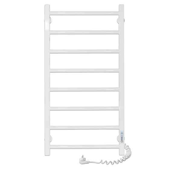 Электрический полотенцесушитель Laris Зебра Альфа ЧК6 400Х800 Э белый, правое подключение Киев