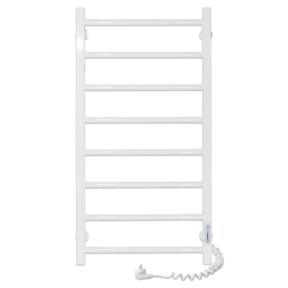 Электрический полотенцесушитель Laris Зебра Альфа ЧК6 400Х800 Э белый, правое подключение Киев - изображение 2