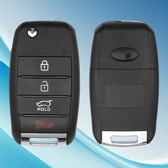 Ключ-брелок KIA з чотирма кнопками та лезвием TOY40 Київ