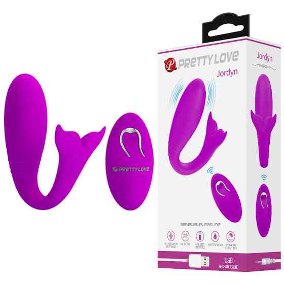 Вібратор - Pretty Love Jordyn Stimulator Purple Sex Aura Київ