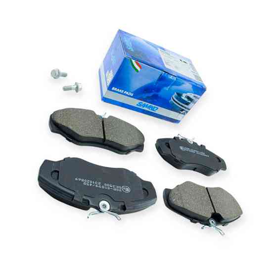 Колодки передні Рено Трафік-Опель Віваро 01-, Ducato,Jumper,Boxer 94- (145x61) гальмівні Мукачево