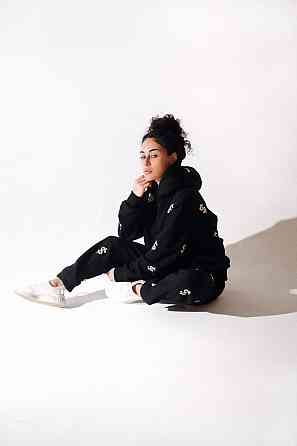 Костюм унісекс із світловідбиваючими доларами | Худі + джогери Черновцы