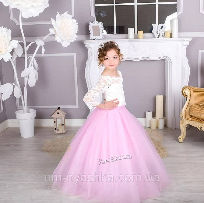 Длинное нарядное платье Мелиса на 6-7 лет Кривой Рог - изображение 3