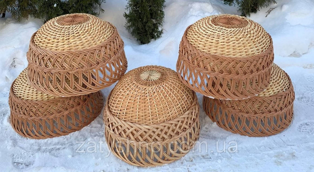 Люстра из лозы кофейная Киев - изображение 2