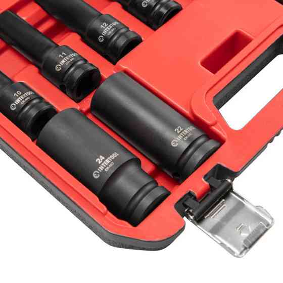 Набор головок ударных удлиненных 1/2